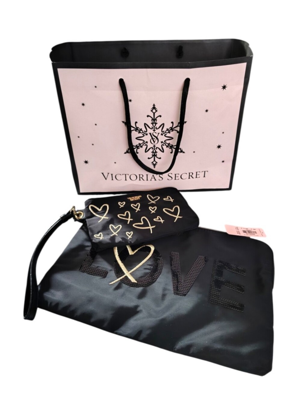 Victoria's Secret Wristlet Pouch Set